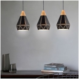 Industrielle Retro Vintage Hängeleuchte Hohl Lampenschirm