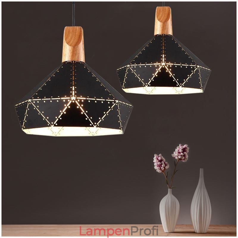 Industrielle Retro Vintage Hängeleuchte Hohl Lampenschirm
