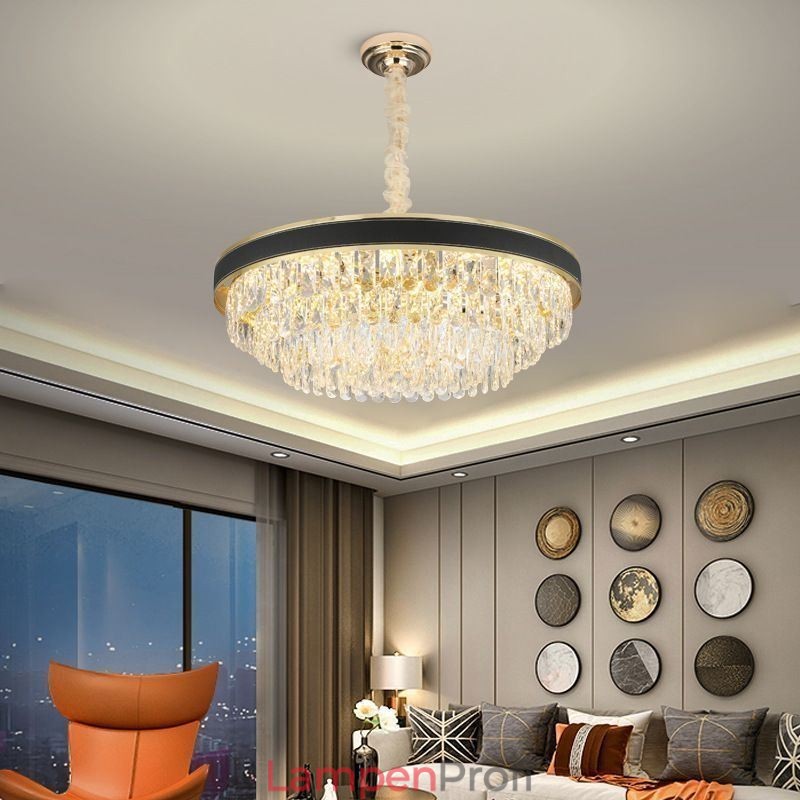 Moderne Pendelleuchte Kristall Deckenleuchte 9 12 16 Lichter