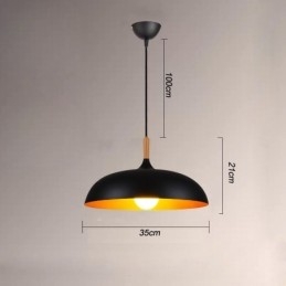 Moderne Pendelleuchte Minimalistische Dekorative Leuchte Schwarz Weiß