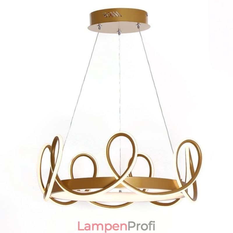 Moderne Hängeleuchte Crown Pendelleuchte Aluminium 1 Licht