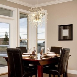 Feuerwerk Kronleuchter 8 Lichter Löwenzahn Pendelleuchte