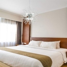 Feuerwerk Kronleuchter 8 Lichter Löwenzahn Pendelleuchte