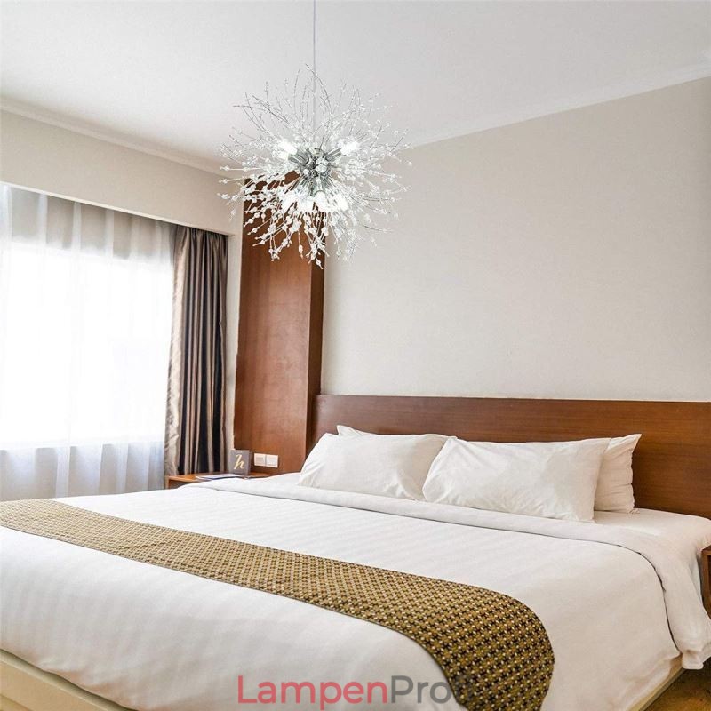 Feuerwerk Kronleuchter 8 Lichter Löwenzahn Pendelleuchte