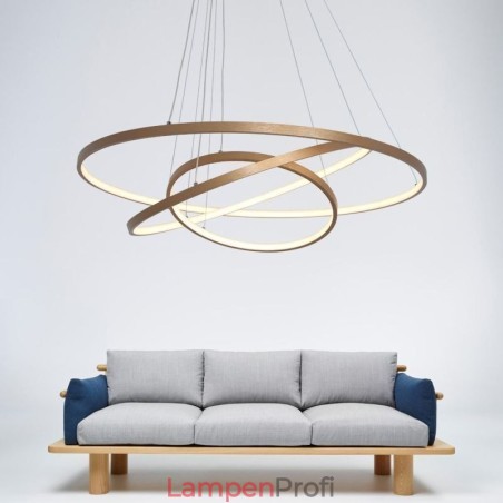 Pendelleuchte Moderne Kronleuchter Beleuchtung 3 Ringe Deckenleuchte Pendelleuchte Moderne Kronleuchter Beleuchtung 3 Ringe Deckenleuchte