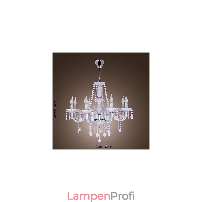 Rustikaler Kronleuchter aus galvanisiertem Kristall von Lodge Crystal