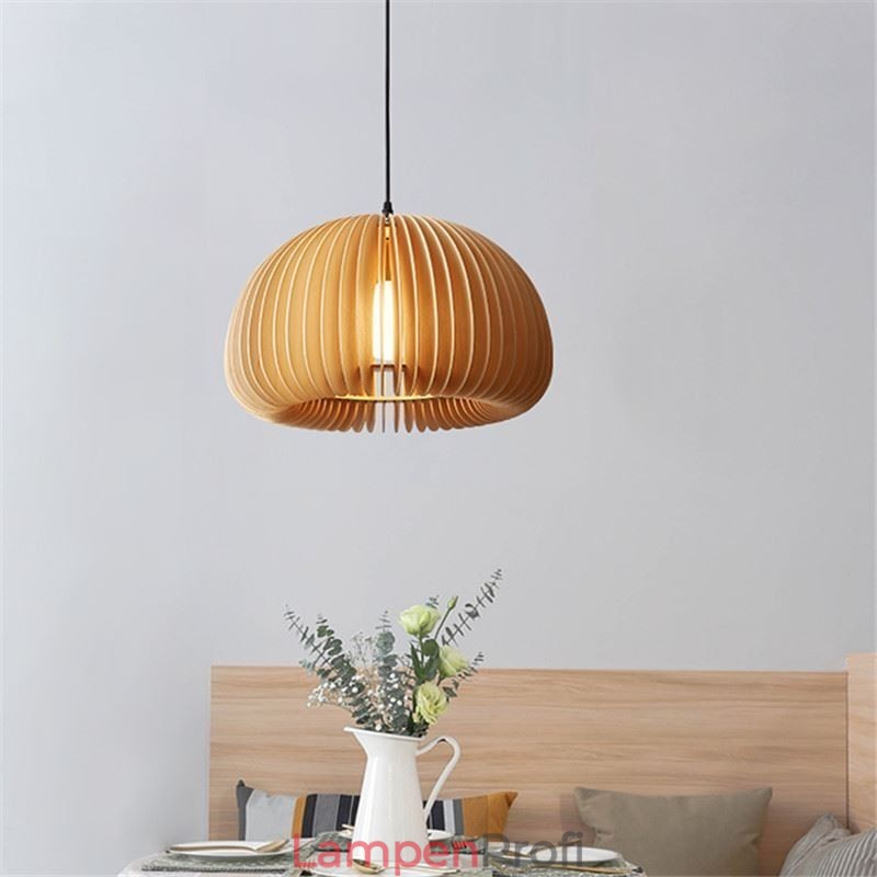 Retro Stil Pendelleuchte Linde Kürbis Pendelleuchte
