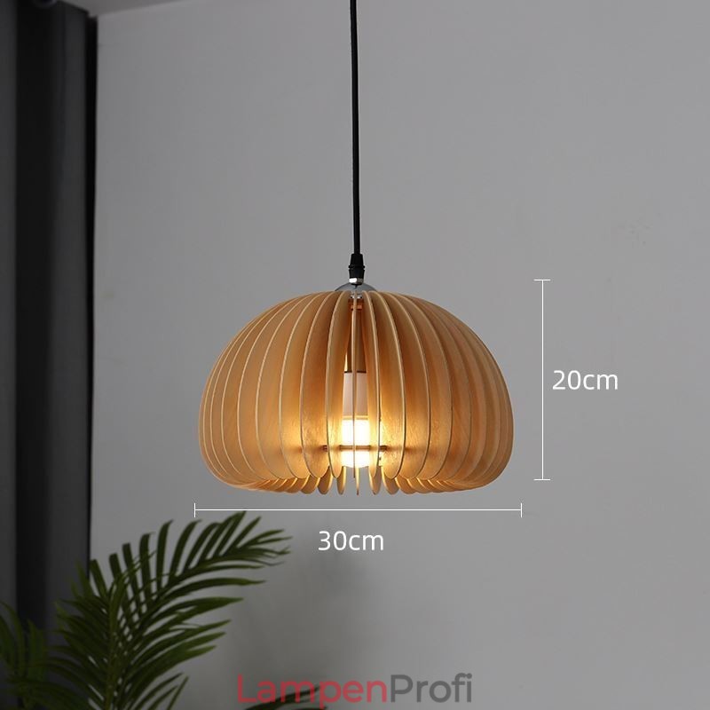 Retro Stil Pendelleuchte Linde Kürbis Pendelleuchte