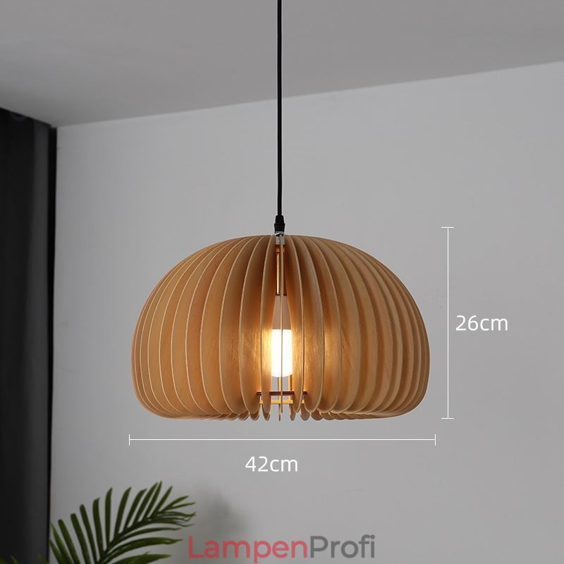 Retro Stil Pendelleuchte Linde Kürbis Pendelleuchte