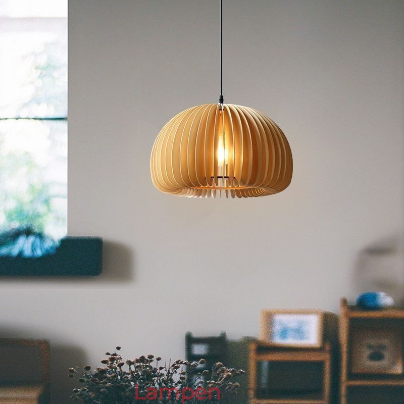Retro Stil Pendelleuchte Linde Kürbis Pendelleuchte