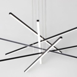 Lineare Pendelleuchte, dekorative Leuchte