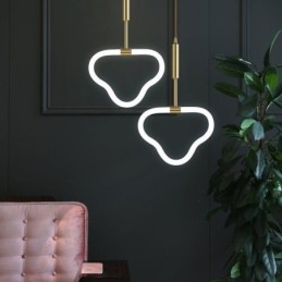 Moderne Deckenleuchte Dimmbar Acryl Deckenlampe l