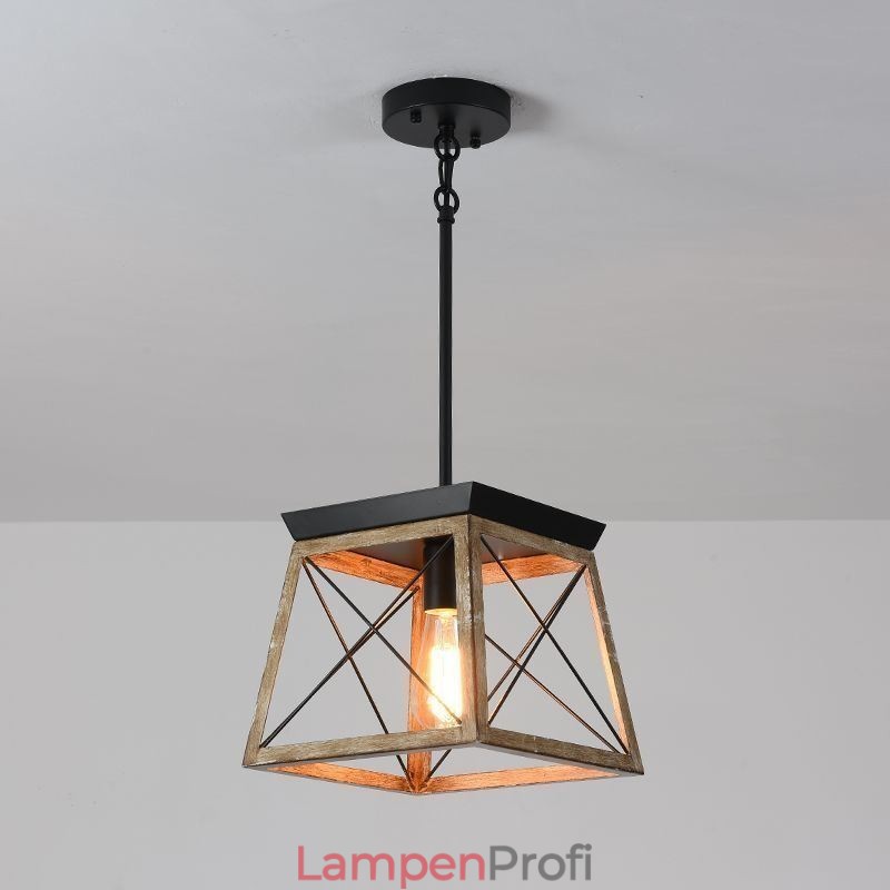 Pendelleuchte im Vintage-Stil mit einer Leuchte