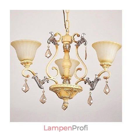 Traditioneller klassischer Kronleuchter mit Kristallmalerei