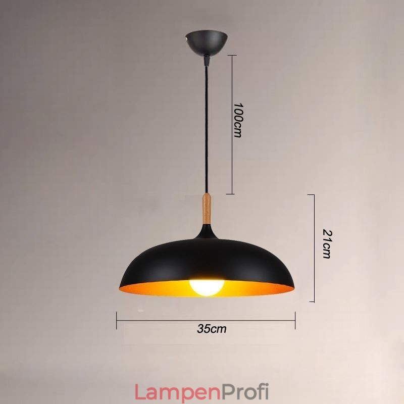 Moderne Pendelleuchte Minimalistische Dekorative Leuchte Schwarz Weiß