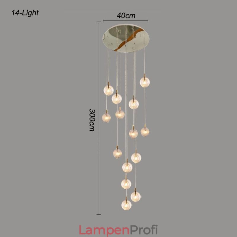 Glas Pendelleuchte Kreative Dekorative Glaskugel Loft