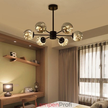 Magic Bean Pendelleuchte Nordischer Stil Glaskugel Gypsophila Pendelleuchte