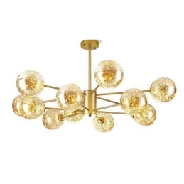 Magic Bean Pendelleuchte Nordischer Stil Glaskugel Gypsophila Pendelleuchte