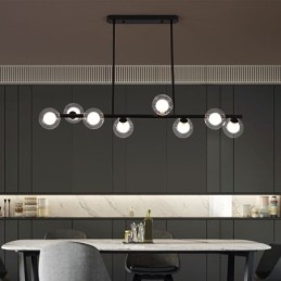 Kronleuchter Glaskugel Horizontal Typ Pendelleuchte