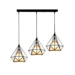 Diamantförmige Pendelleuchte Moderne minimalistische dekorative Leuchte