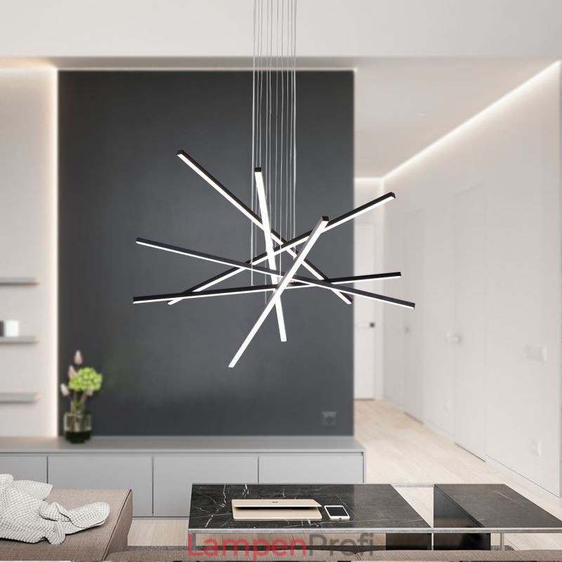 Lineare Pendelleuchte, dekorative Leuchte