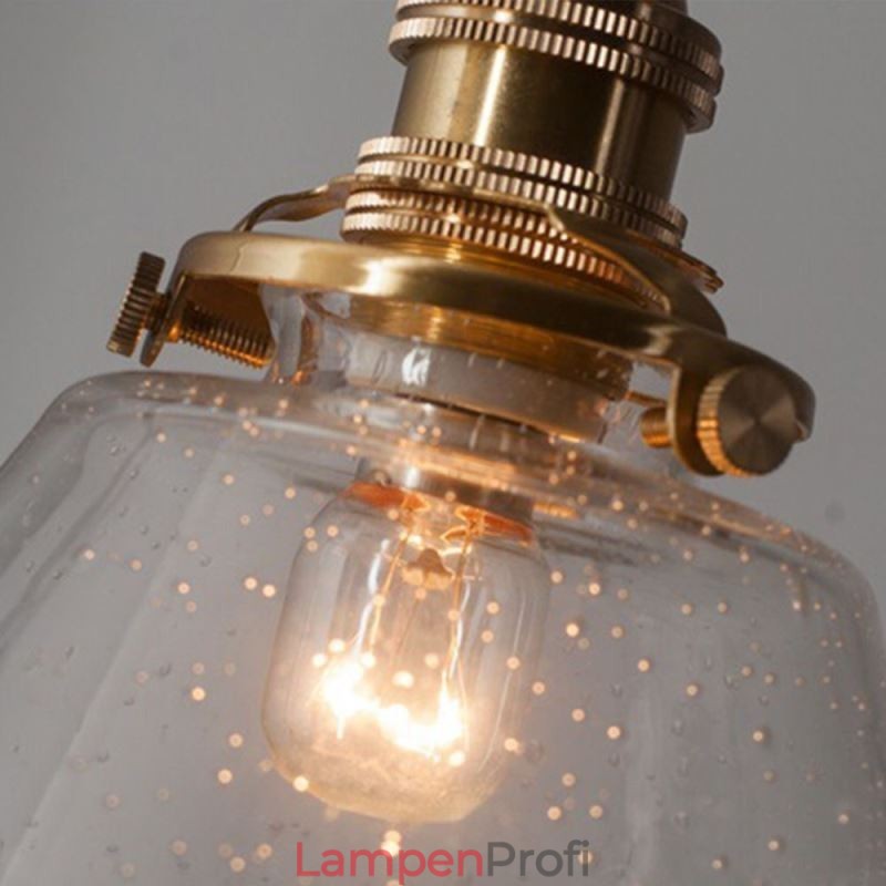 1 Licht Diamant Glas Pendelleuchte Bubble Glas Leuchte