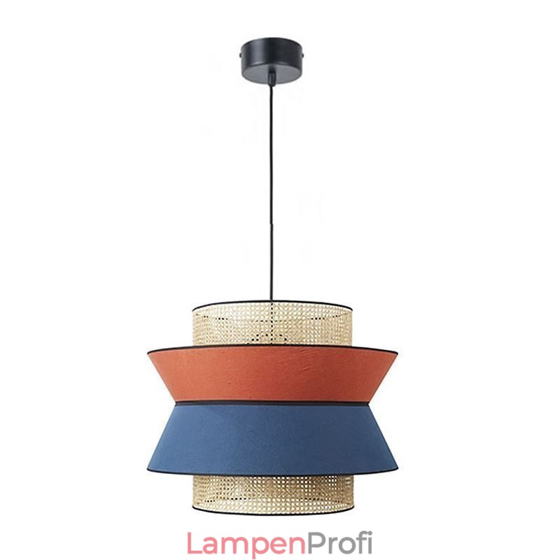 1 Licht Kleid Lampenschirm Pendelleuchte Bambus Weave Beleuchtung