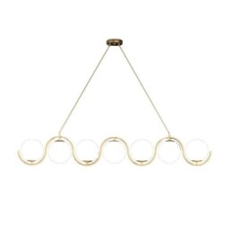 Moderne Glaskugel Pendelleuchte Minimalistische Leuchte