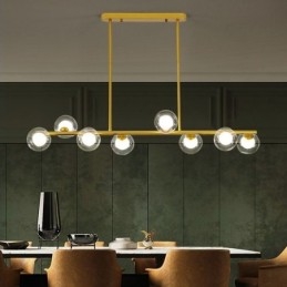 Kronleuchter Glaskugel Horizontal Typ Pendelleuchte