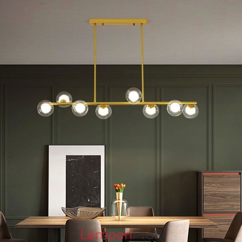 Kronleuchter Glaskugel Horizontal Typ Pendelleuchte