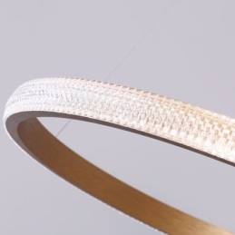 Ring Pendelleuchte Minimalistische Acrylleuchte