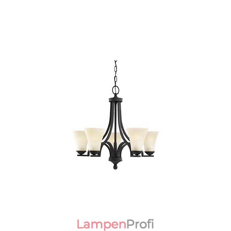 Traditioneller Kronleuchter mit klassischer Malerei