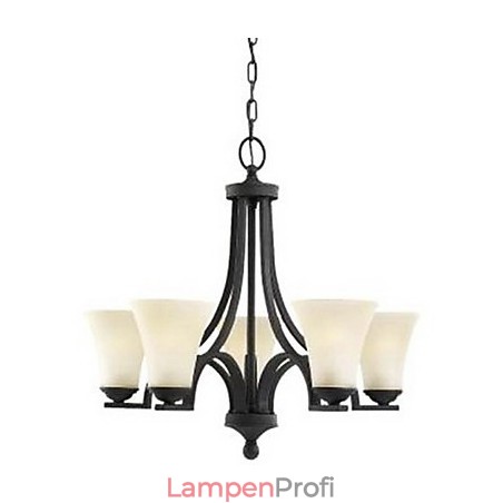 Traditioneller Kronleuchter mit klassischer Malerei