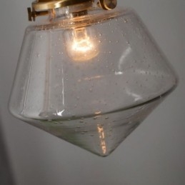 1 Licht Diamant Glas Pendelleuchte Bubble Glas Leuchte