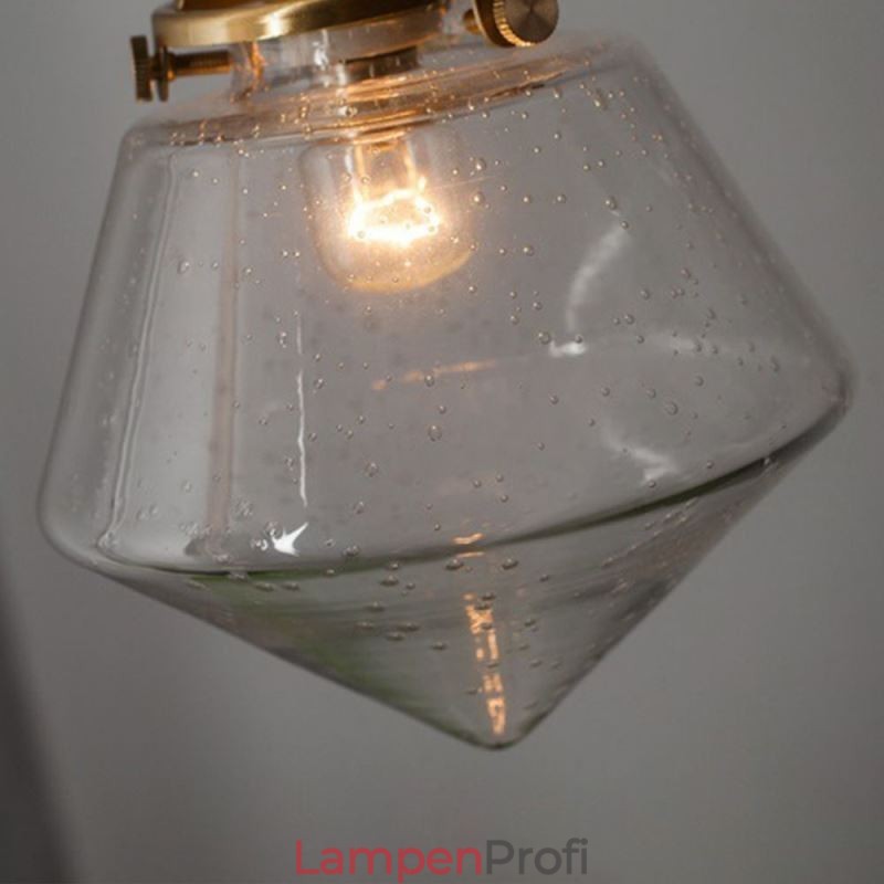1 Licht Diamant Glas Pendelleuchte Bubble Glas Leuchte