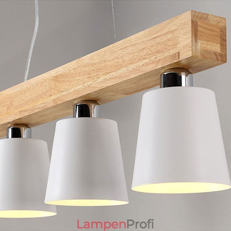 Nordic Holz Kronleuchter Einzigartige Gerade Pendelleuchte Cafe