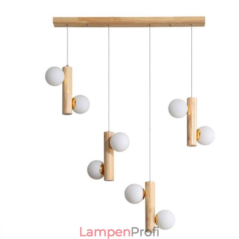 Holz Pendelleuchte Magic Bean Cluster Deckenleuchte Island