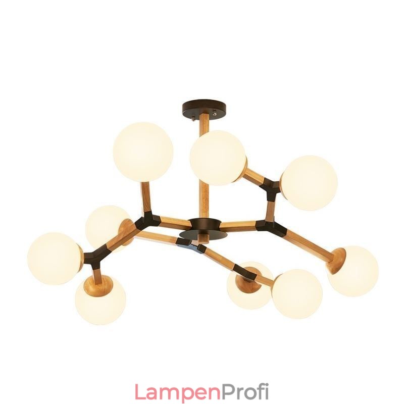 Nordic Magic Bean Pendelleuchte Kreative Holzleuchte