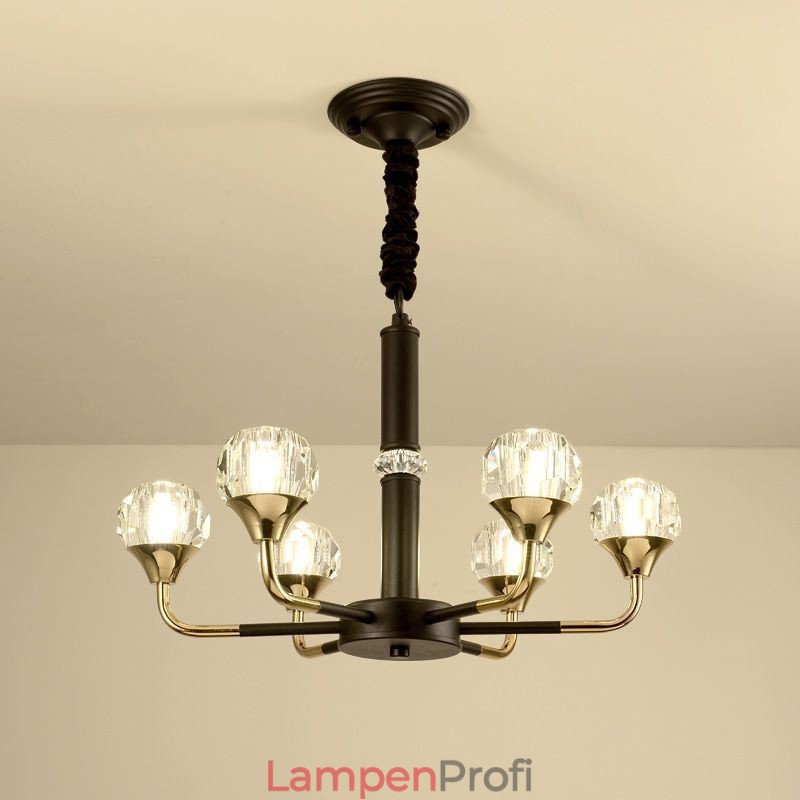 Moderne Kristall-Pendelleuchte, eleganter Kristall-Kronleuchter