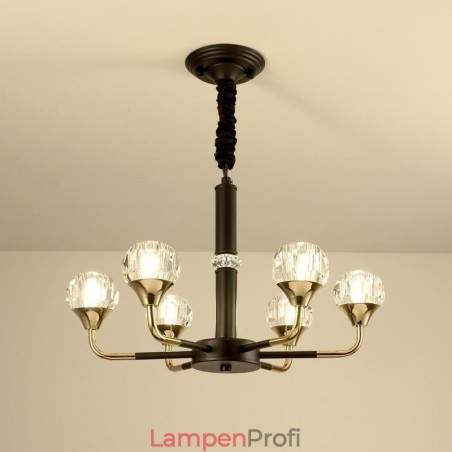 Moderne Kristall-Pendelleuchte, eleganter Kristall-Kronleuchter Moderne Kristall-Pendelleuchte, eleganter Kristall-Kronleuchter