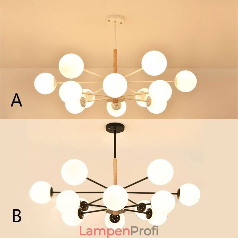 Magic Bean Pendelleuchte Kreative nordische Holzleuchte