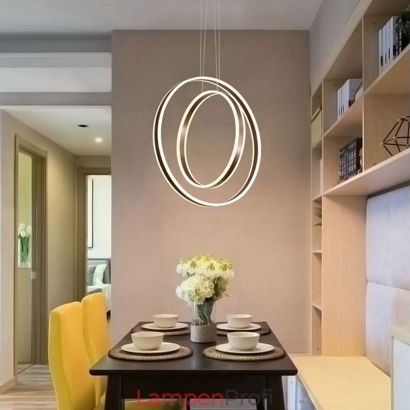Nordische Pendelleuchte Acryl Ringform Pendelleuchte