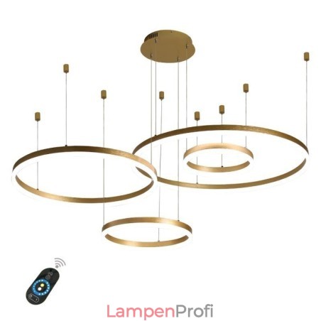 Postmoderne Pendelleuchte Acryl Ringform Pendelleuchte