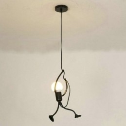 Moderne einfache Pendelleuchte Little Man Shape Lampe kreatives Licht