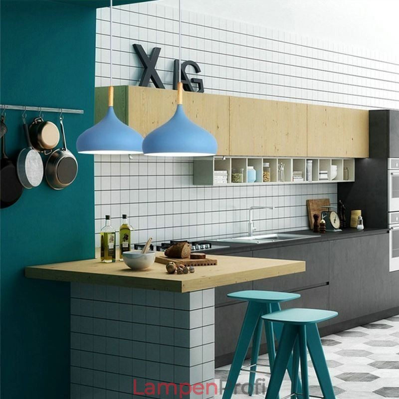 Moderne Pendelleuchte Aluminium Macaron Lampe Home Einstellbare Licht