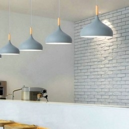 Moderne Pendelleuchte Aluminium Macaron Lampe Home Einstellbare Licht