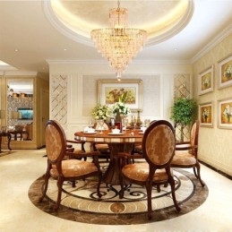 Moderne elegante Kristall Pendelleuchte konische Kronleuchter