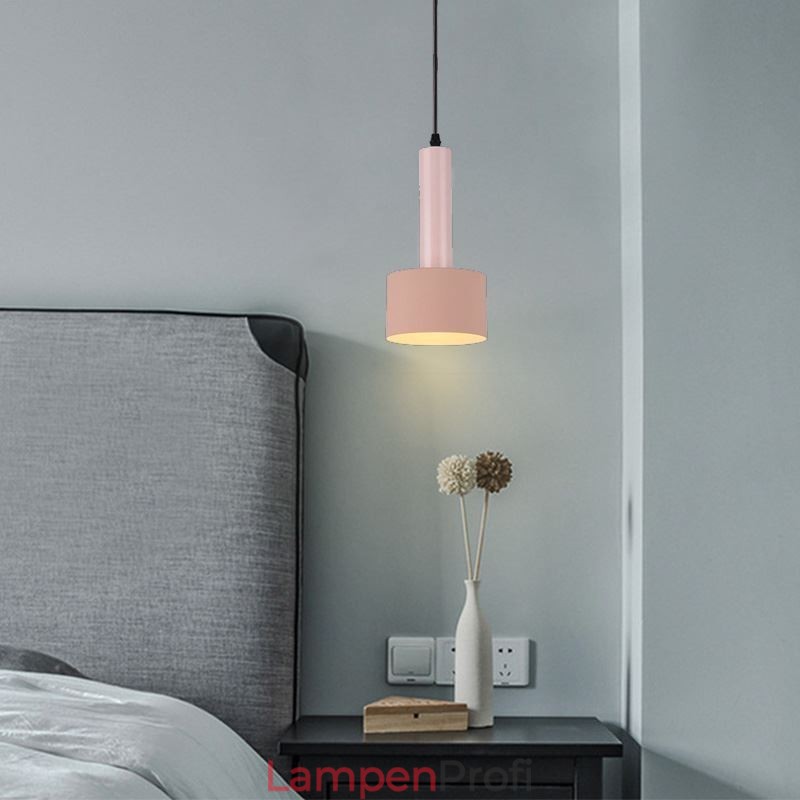 Moderne einfache Pendelleuchte Zylinderform Lampe Aluminium Beleuchtung Licht