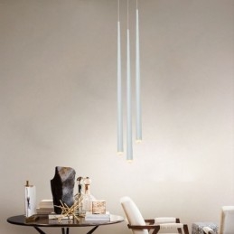 Moderne einfache Pendelleuchte Zylinderform Beleuchtung Meteor Regen Lampe Licht