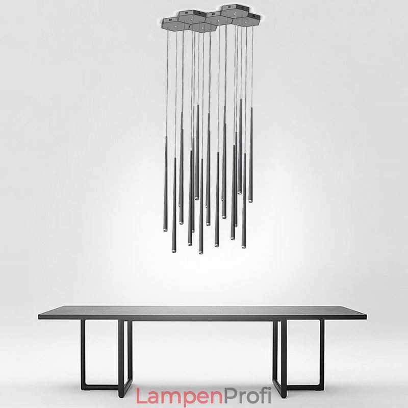 Moderne einfache Pendelleuchte Zylinderform Beleuchtung Meteor Regen Lampe Licht